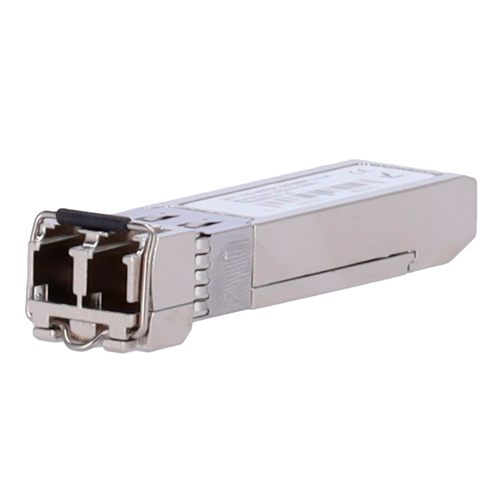 SFP+ transceiver modul (Alcatel Coded) - Bølgelængde 850 nm - Multimode fiber - LC Duplex stik - Maksimal afstand 300 m - 10Gbps - 10GBASE-SR