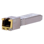 SFP+ transceiver modul - Kobber port med RJ45 stik - Understøttede hastigheder 2.5G/5G/10G - Op til 80m afstand ved 10Gbps - IEEE Efficiency Standard 802.3az - Metal kabinet