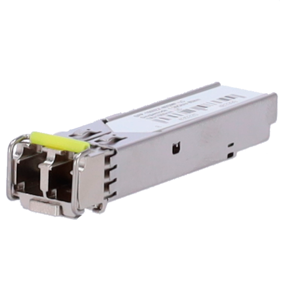 SFP transceiver modul - TRx 1550 nm - Single mode fiber - UPC duplex LC stik - Maksimum 80 km - 1.25Gb/s - 1000Base-ZX