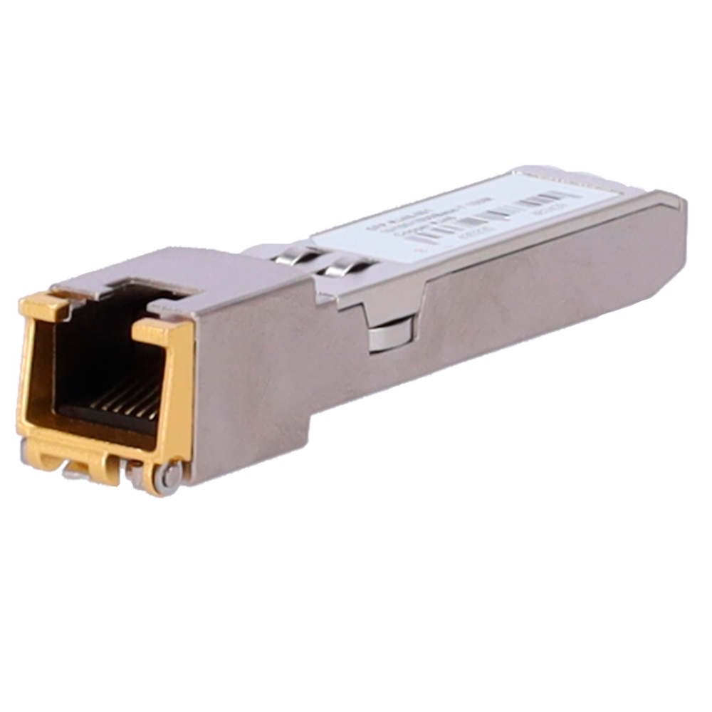 Industrielt SFP transceiver modul - Port RJ45 - Gigabit hastighed - Maksimal afstand 100 m - 1000Base-TX