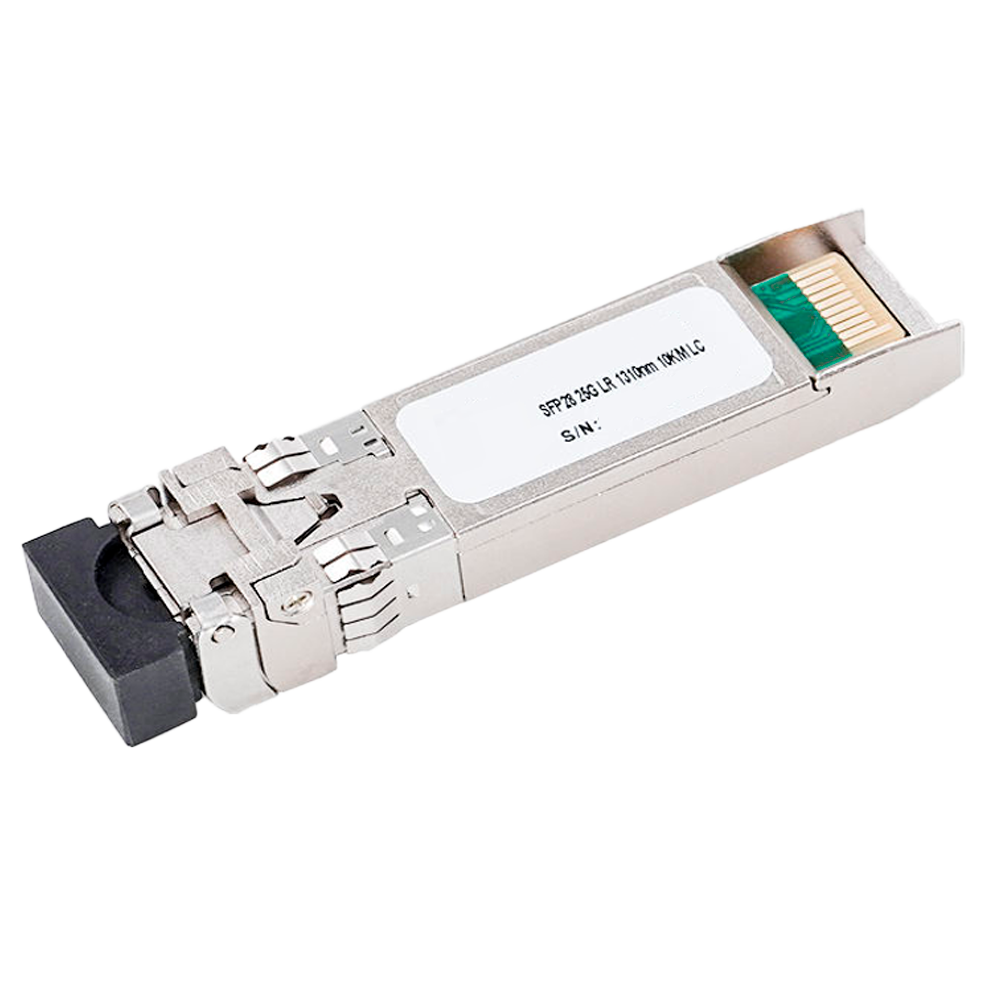 Transceiver modul SFP28 - Bølgelængde 1310 nm - Single mode fiber - LC Duplex stik - Maksimal afstand 10 km - 25Gbps - 25GBASE