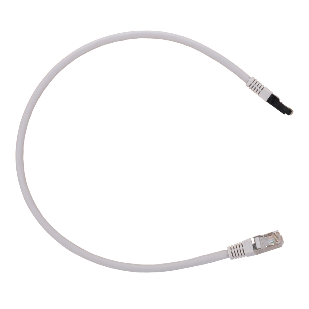 SFTP Kabel - Ethernet - RJ45 Stik - Category 6A - 0,3 m - Hvid