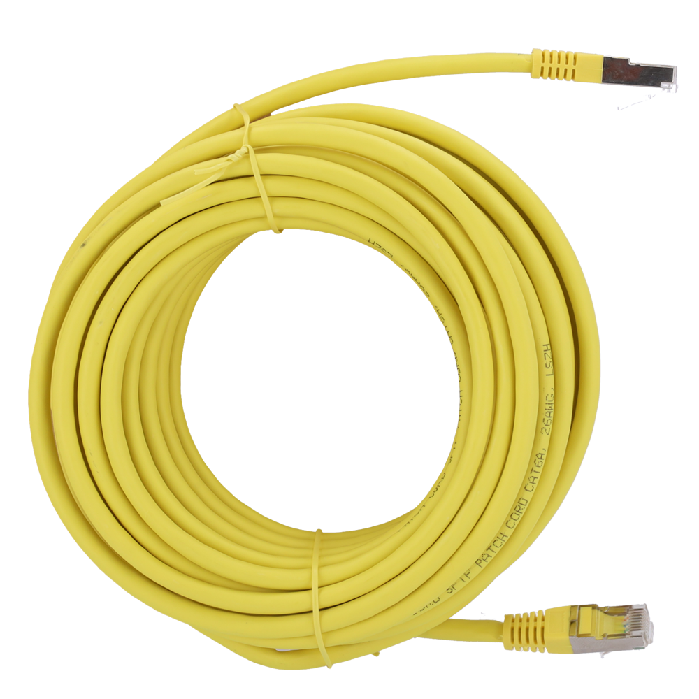 SFTP Kabel - Ethernet - RJ45 Stik - Category 6A - 10 m - Gul