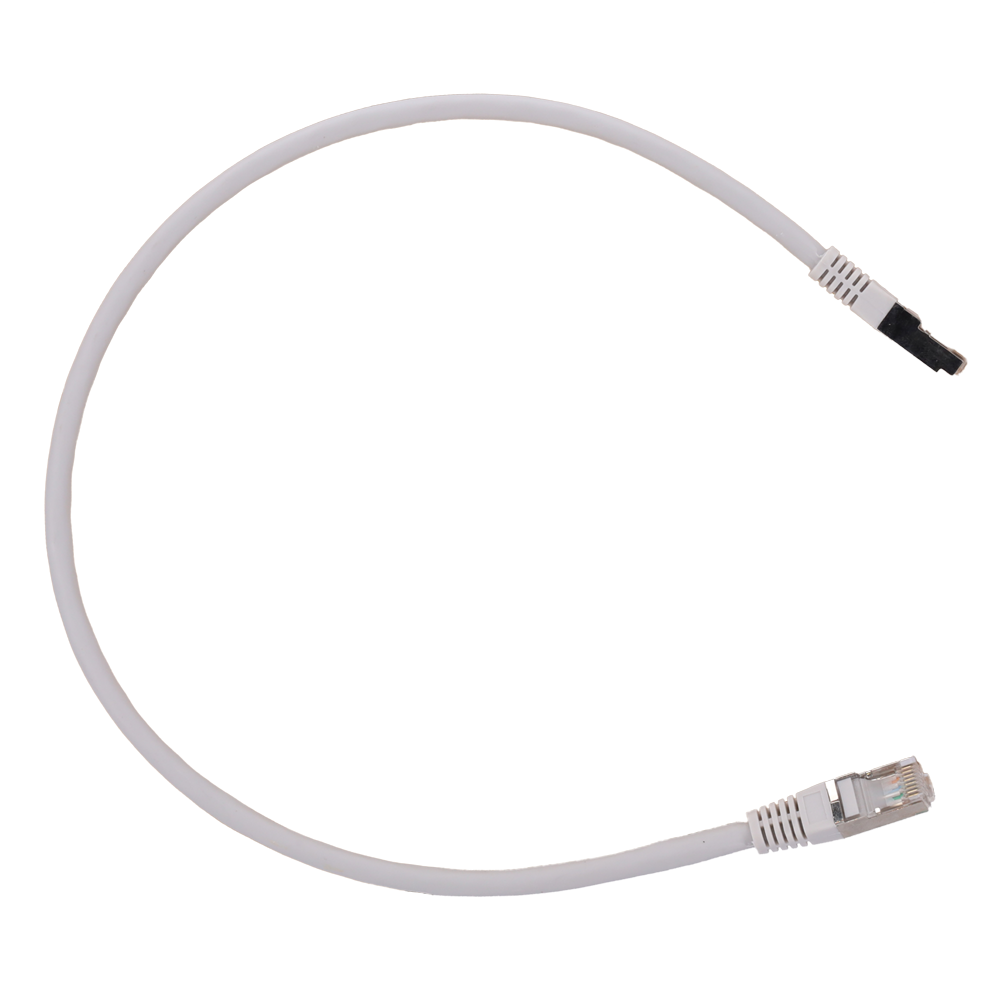 SFTP Kabel - Ethernet - RJ45 Stik - Category 6A - 1 m - Hvid
