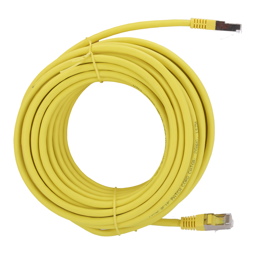 SFTP Kabel - Ethernet - RJ45 Stik - Kategori 6A - 5 m - Gul farve