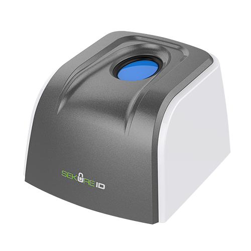 Biometrisk læser - Multispektral fingeraftryk - Sikker & pålidelig registrering - USB kommunikation - Plug & Play - Kompatibel med Easyclocking software