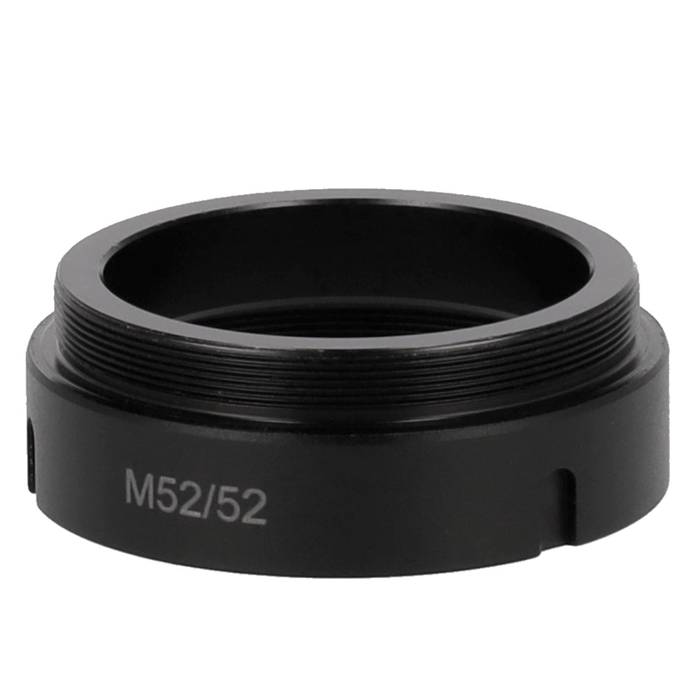 RING EXTENSION Termisk Koblingadapter - Gevind M52x0.75/M52x0.75 - Størrelse M52x0.75/M52x0.75 - Aluminium - Sort