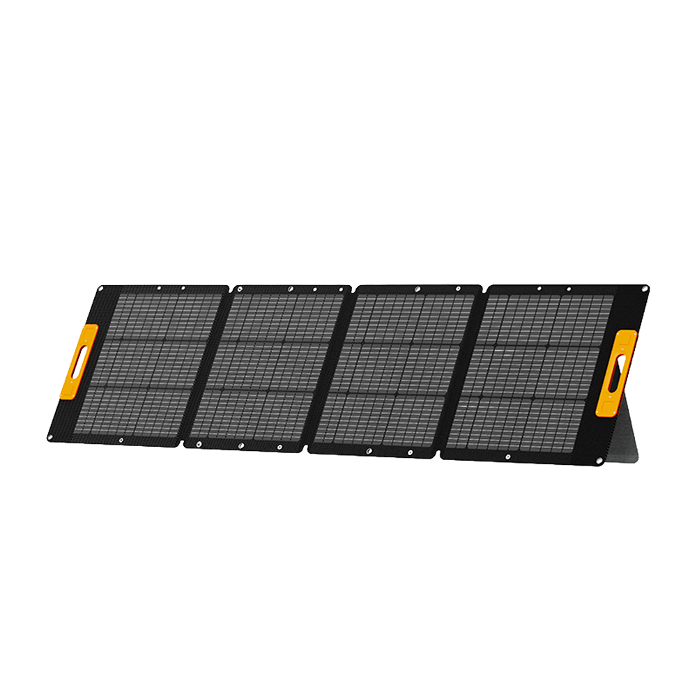 Bærbart og foldbart solpanel - Effekt 220W - Celleeffektivitet 25% - IP67 - Kompatibel med Bluetti og Anker Solix batterier