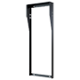 Video porttelefon cover - Akuvox-specifik AK-X915S - Dimensioner: 378 (H) x 142 (B) x 35 (D) mm - Lavet af galvaniseret stål - Regnvisir - Indbygning