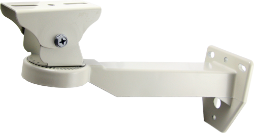 Frontbeslag til kamerahus - Kompatibel med HS250W - 100 (H) x 85 (B) x 275 (D) - Maksimal belastning 10 kg - Aluminium / beige farve - Vandret 360º / lodret 85º rotation