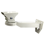 Frontbeslag til kamerahus - Kompatibel med HS250W - 100 (H) x 85 (B) x 275 (D) - Maksimal belastning 10 kg - Aluminium / beige farve - Vandret 360º / lodret 85º rotation