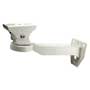 Frontbeslag til kamerahus - Kompatibel med HS250W - 100 (H) x 85 (B) x 275 (D) - Maksimal belastning 10 kg - Aluminium / beige farve - Vandret 360º / lodret 85º rotation