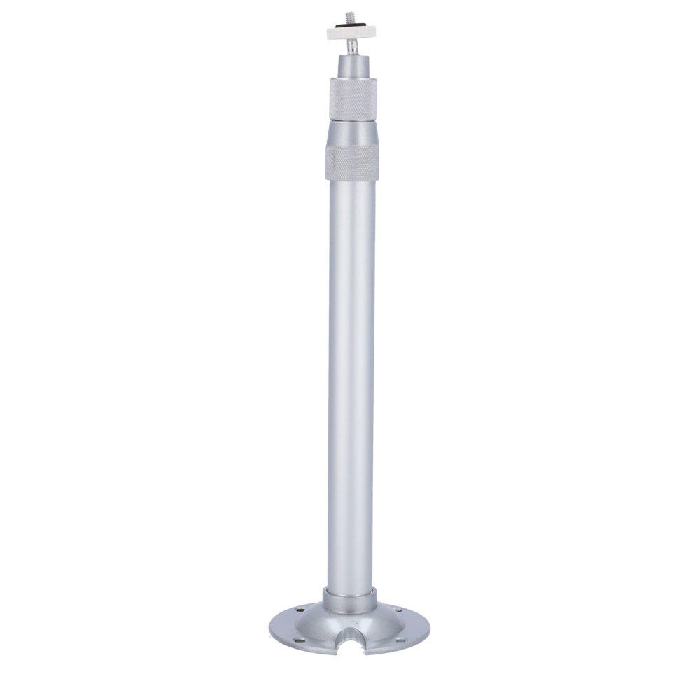 Support til kamera - Udtrækkeligt 60~120 cm - 360º rotationsdrejeled - Hult kabelgennemførselsafsnit
