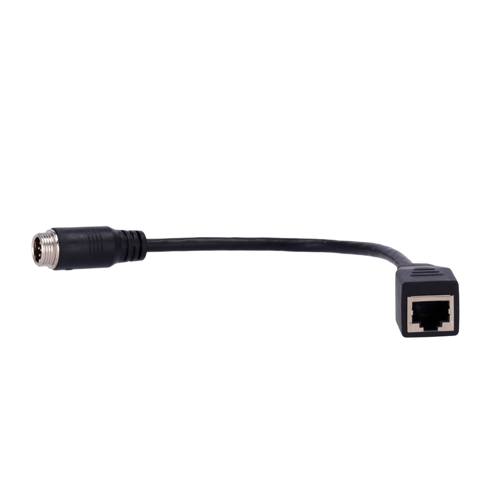 Streamax - Konvertering 6PIN han til RJ45 hun - Længde 15cm