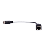 Streamax - Konvertering 6PIN han til RJ45 hun - Længde 15cm