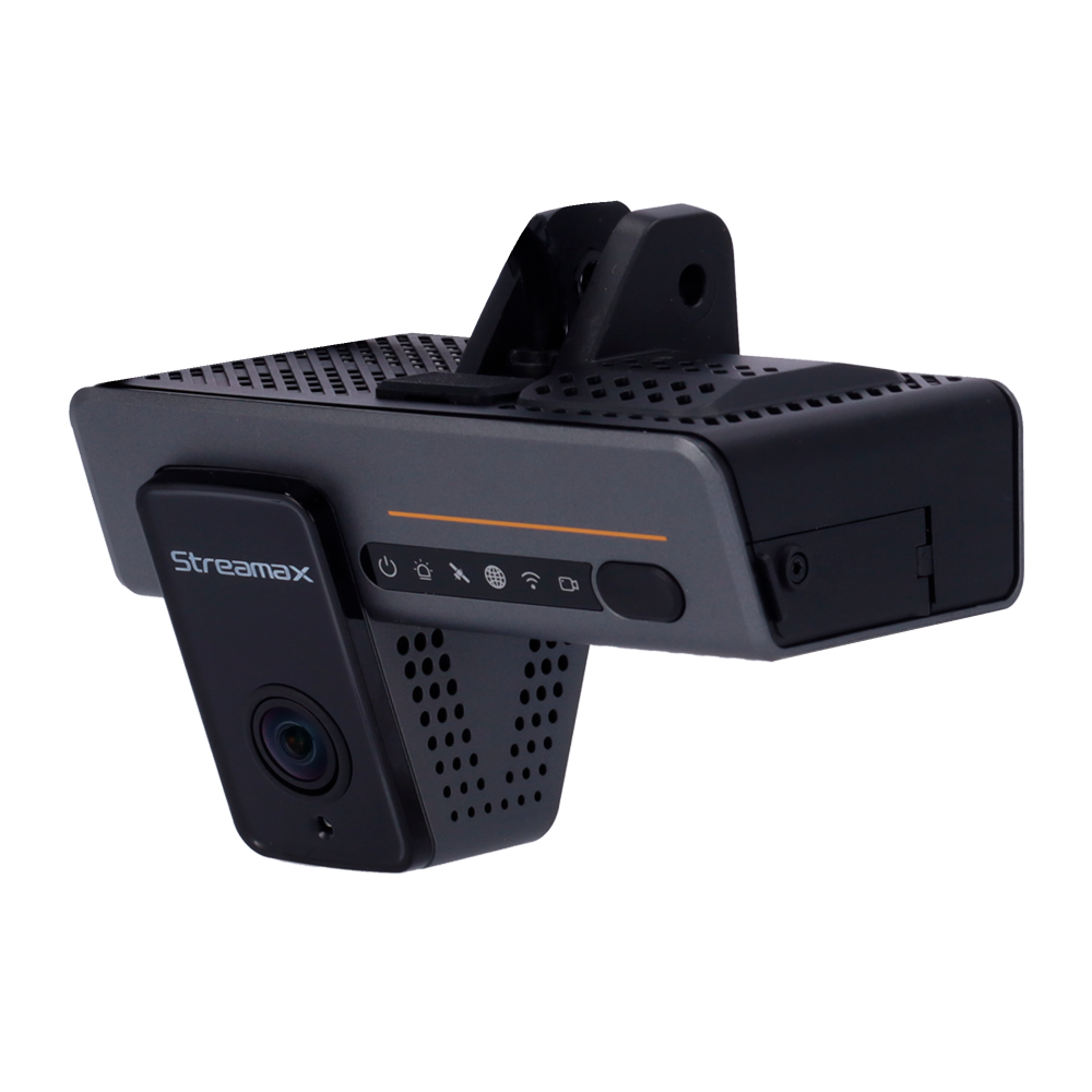 Streamax - Cockpit Dashcam med ADAS og DSM - Opløsning op til 5Mpx - Tovejs audio - Kommunikation 4G og GPS positionering