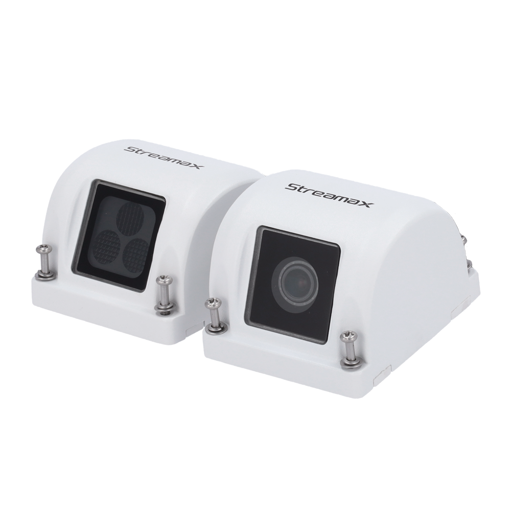 Streamax - Højre blindvinkel overvågningskamera - 1/2.8" CMOS 1080P - 6mm linse | IR rækkevidde op til 20m - Egnet til køretøjsmontering - UDENDØRS IP69K