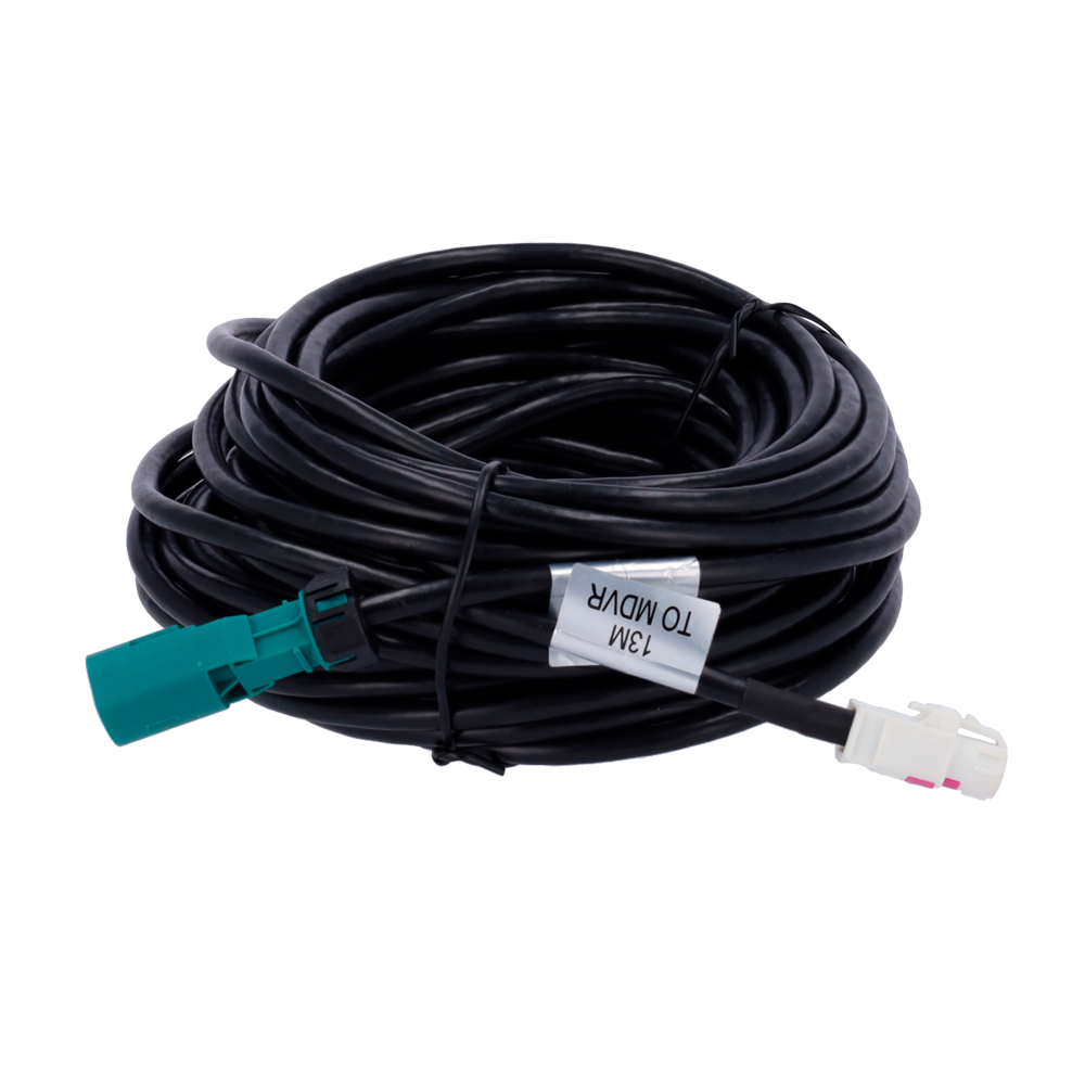 Streamax - BSD kamerakabel - Specifikt stik til BSD type B kameraer - 6 pins - Længde 13m - Hun - Hun