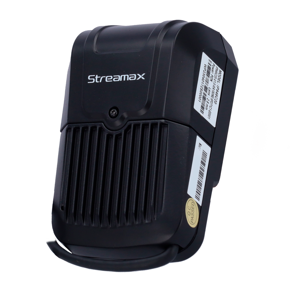 Streamax - IP kamera - 1/2.8" Progressive Scan CMOS 1080P - 4 mm linse - Aviation stik 6 pins - Montering på forrude