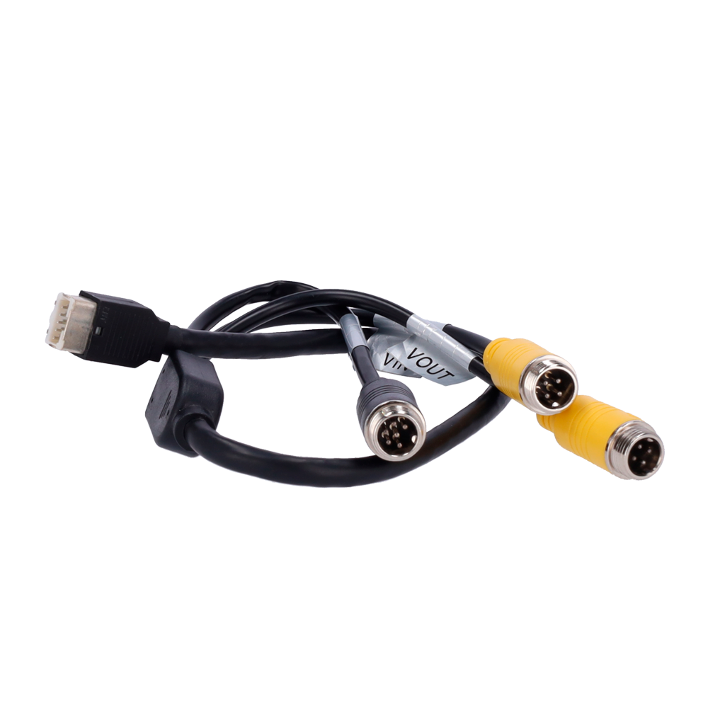 Streamax - Videokabel til ST-ADPLUS20 - 1 AHD kamerastik - 1 IP kamerastik - 1 video output stik