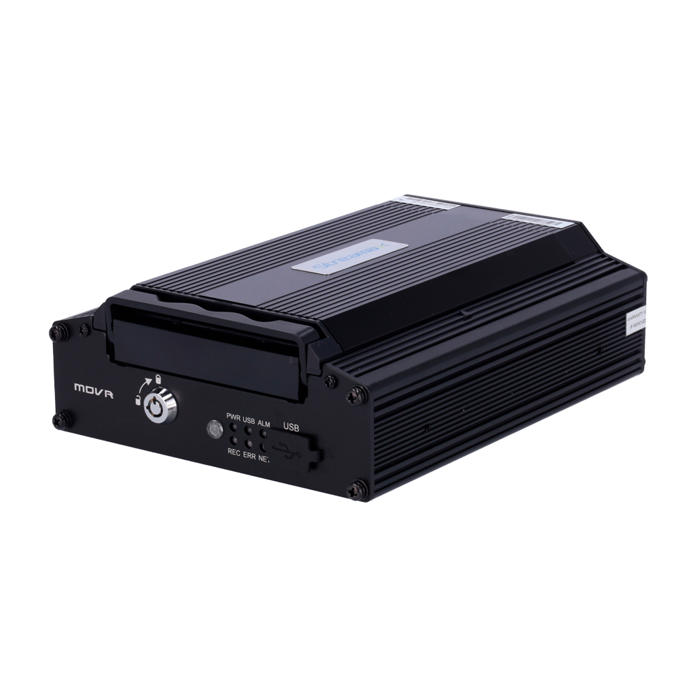 Streamax - NVR optager til køretøj - 4 CH AHD og 1 CH IP / Komprimering H.265/H.264 - Maksimal opløsning 1080p - Kommunikation 4G, GPS, WiFi, Alarmer - Understøtter 1HDD 2.5"