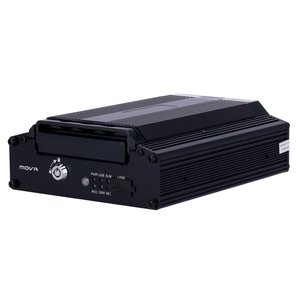 Streamax - NVR optager til køretøj - 4 CH IP / Komprimering H.265/H.264 - Maksimal opløsning 1080p - WiFi og 4g | Alarmer - Understøtter 1HDD 2.5"
