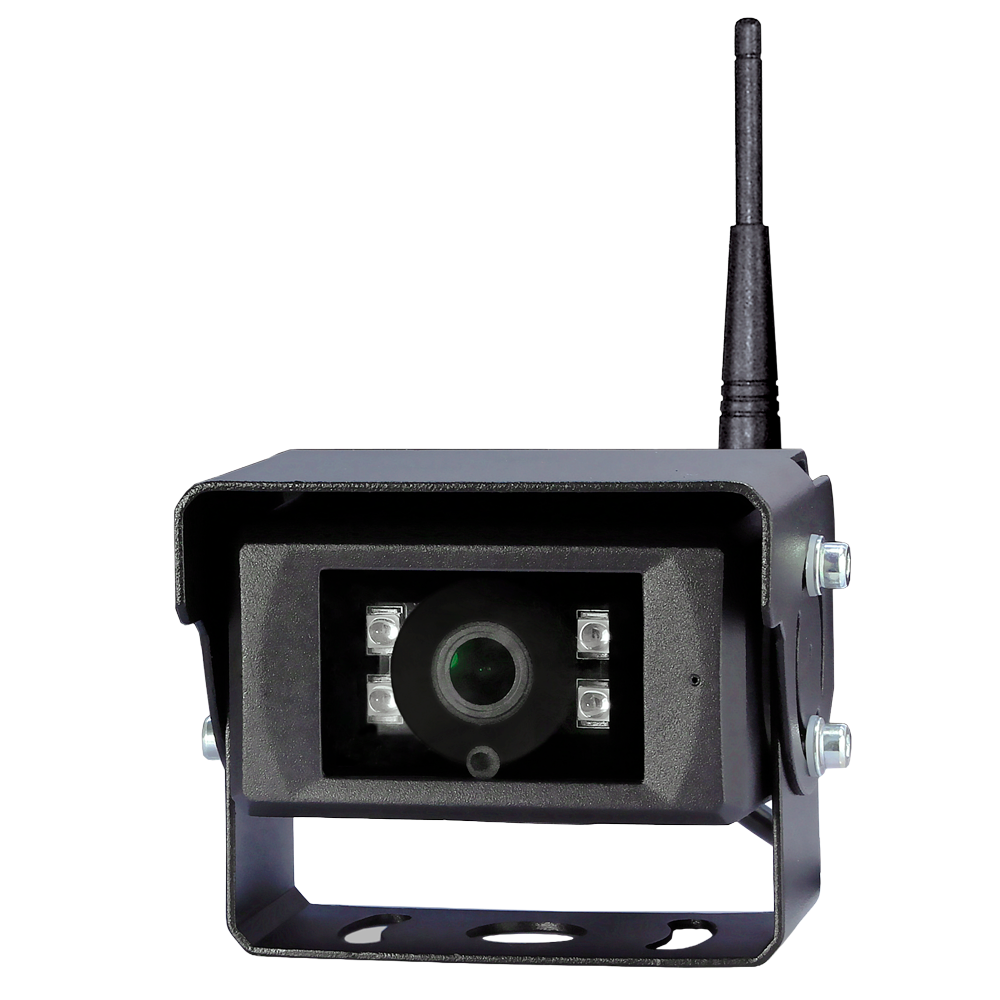 Trådløst bil kamera - Beskyttelse IP69K - Opløsning 2MPx - Nattesyn 4 IR op til 8~10m - Strømforsyning 10V ~32V - ISO Anti-vibration 16750-3 (5.9G)