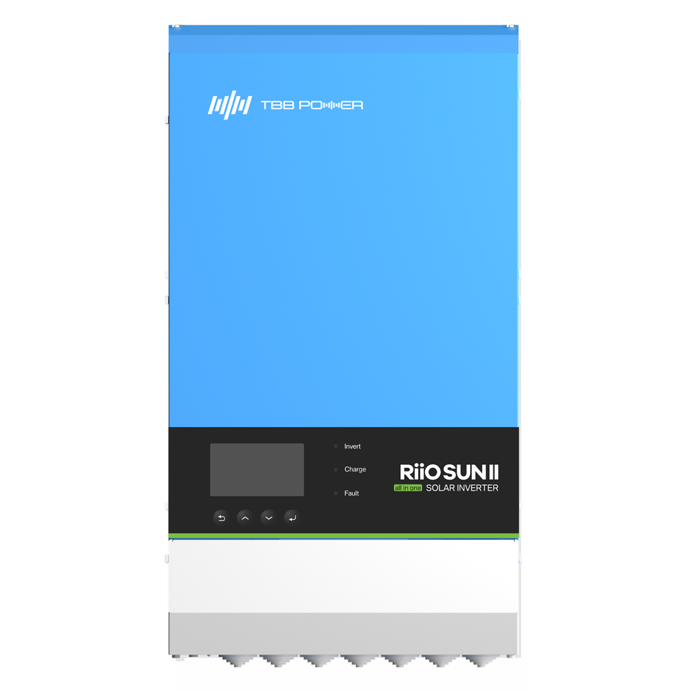 TBB All-in-One String Inverter - Effekt 4000W - 1 MPPT indgang - Inverter, oplader og regulator - Kompatibel med batterier - Wi-Fi kommunikationsmodul