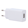 USB strømforsyning - Europæisk stiktype - AC indgang 100-240 V / 0,5 A - USB udgang A DC 5 V / 1 A - Maksimal effekt 5 W - Kompatibel med TEDEE-BRIDGE-WBT