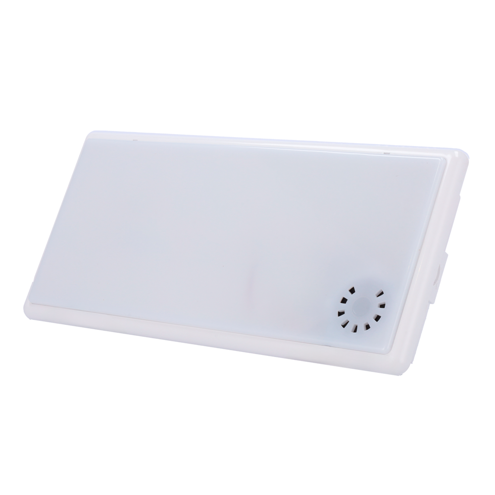 TECNOFIRE - Optisk akustisk signaleringsplade - IP54 - EN 54-3 - Lydniveau 88 dB - Udgangsmodul påkrævet