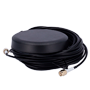 Antenne 4G og Wi-Fi - Frekvens 4G 698-960/1710-2700MHz - SMA Male Stik - Køretøj tagmontering - Gain 4G 4,4dBi / Wi-Fi 3,8dBi - RG174 5 meter langt kabel