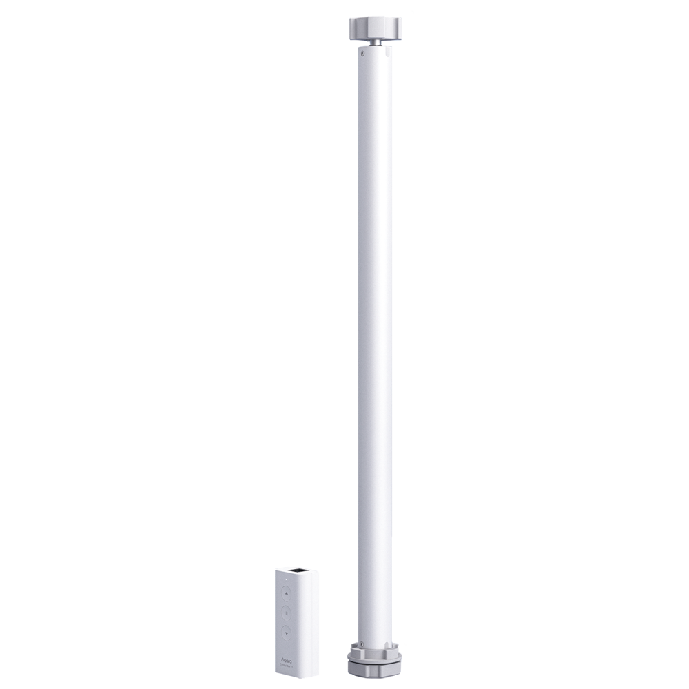 Aqara Rullegardin Styring T1S - Zigbee 3.0 - Matter over Zigbee - Kræver AQARA HUB - Batteri 1 år batterilevetid - Understøtter Apple Homekit, Google, Alexa