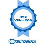 Pakke med 150 Gb RMS Connect og RMS VPN trafik - Fjernkonfiguration og overvågning af Teltonika Router - Telnet / SFTP / SSH / HTTP / HTTPS administration - 1 licens tillader administration af 150 Gb i 10 år - Gyldig for én enhed fra én RMS konto - Licens gyldig i 10 år