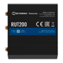 Teltonika Router 4G Industrial - 2 Ethernet porte RJ45 Fast Ethernet - 4G (LTE) Cat 4 til 150Mbps - 1x Digital Input/Output - Wi-Fi 802.11b/g/n 2.4GHz - Aluminiumskabinet