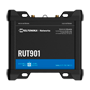 Teltonika Router 4G Industrial - 4 Ethernet porte RJ45 Fast Ethernet - Dual SIM 4G (LTE) Cat 4 op til 150Mbps - 1x Input + 1x Digital Output - Wi-Fi 802.11b/g/n 2.4GHz