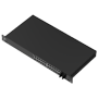 Teltonika Switch PoE Gigabit Layer 3 - 12 x PoE +12 x Rj45 + 4 SFP - 30W per port 802.3af/at / Maksimum 300W - DHCP/VLAN/STP/RSTP/MRP/ACL/QoS/SNMP - RMS management licens (2 år inkluderet) - Rackmonterbar