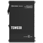 Teltonika Industrial Unmanaged Switch - 8 Ethernet porte RJ45 Fast Ethernet - Robust aluminiumskabinet - Plug and Play - DC strøm 5 til 57V - Status LED