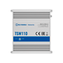 Teltonika Industriel Unmanaged Switch - 5 Ethernet RJ45 Gigabit porte - Robust Aluminium Kabinet - Plug and Play - DC strøm 9 til 30V - Status LED