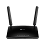 TP-LINK - Router 4G LTE - Wifi forbindelse på 300Mbps - Maks. downloadhastighed 150 Mbps - Maks. uploadhastighed 50 - Forbindelse via SIM-kort