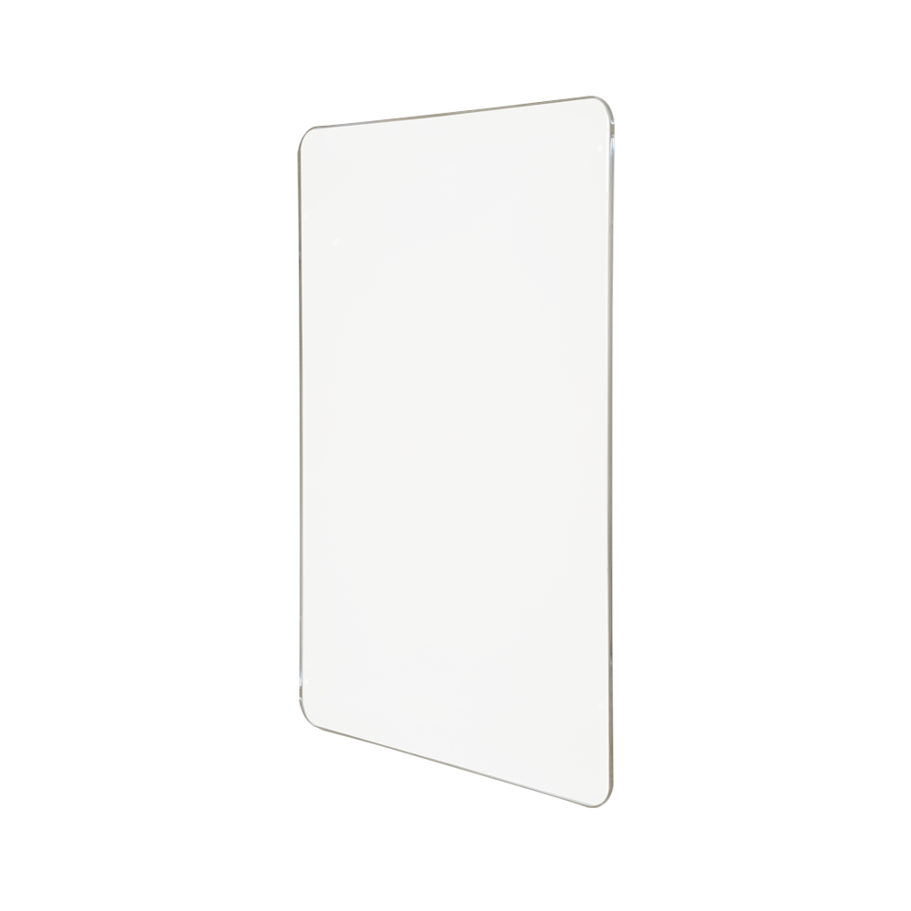 Glas til indhegning - Til indhegningsstolper - Kompatibel med drejekors - Dimensioner 270 (B) x 860 (H) x 10 (D) mm - Fremstillet af akrylmateriale