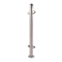 Stolpe til afskærmning - Mellemposition - Til afskærmningsglas - Kompatibel med drejekors - Dimensioner: 63 (B) x 1000 (H) x 63 (D) mm - Fremstillet af korrosionsresistent stål SUS316
