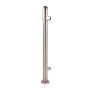 Stolpe til afskærmning - Lateral position - Til afskærmningsglas - Kompatibel med drejekors - Dimensioner 63 (B) x 1000 (H) x 63 (D) mm - Fremstillet af korrosionsresistent stål SUS316
