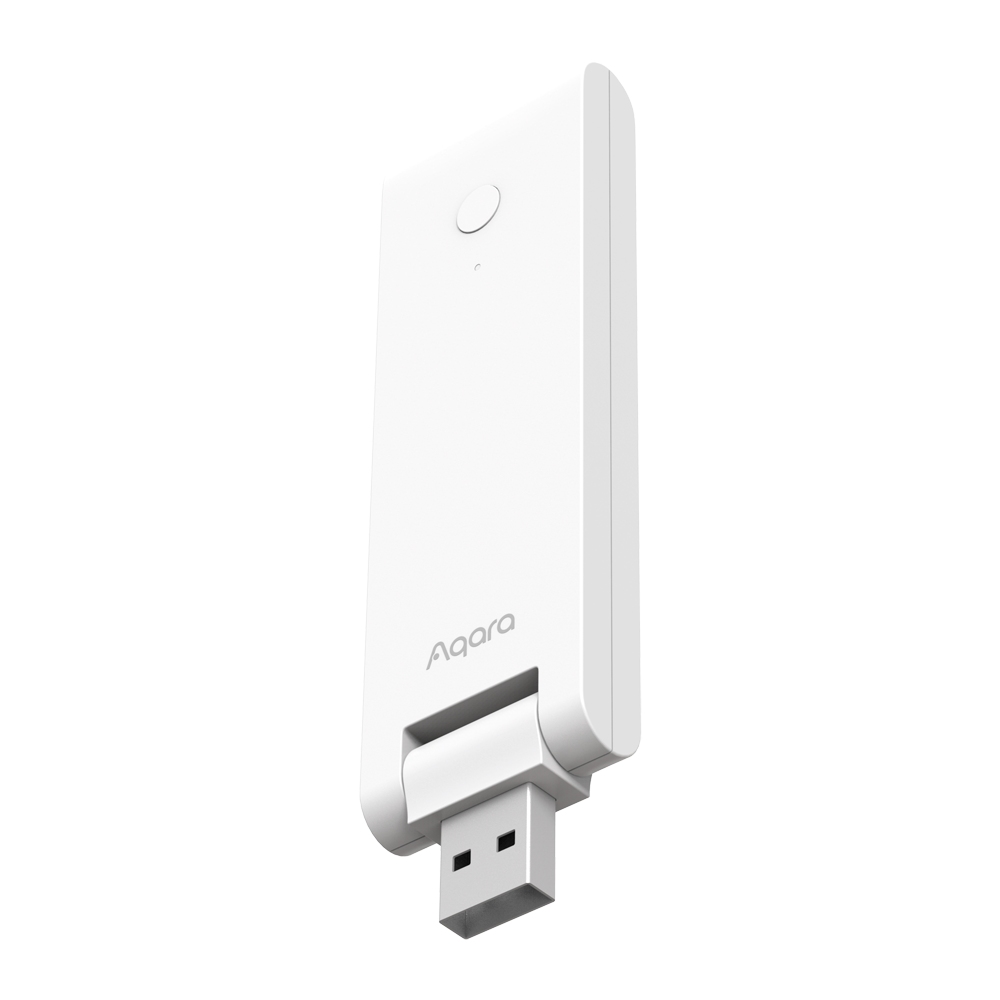 Aqara Hub M100 - WiFi 2.4 GHz / Zigbee 3.0 / Thread - HUB / Gateway - Understøtter Matter - Lille og kompakt størrelse - Understøtter Apple Homekit, Google, Alexa