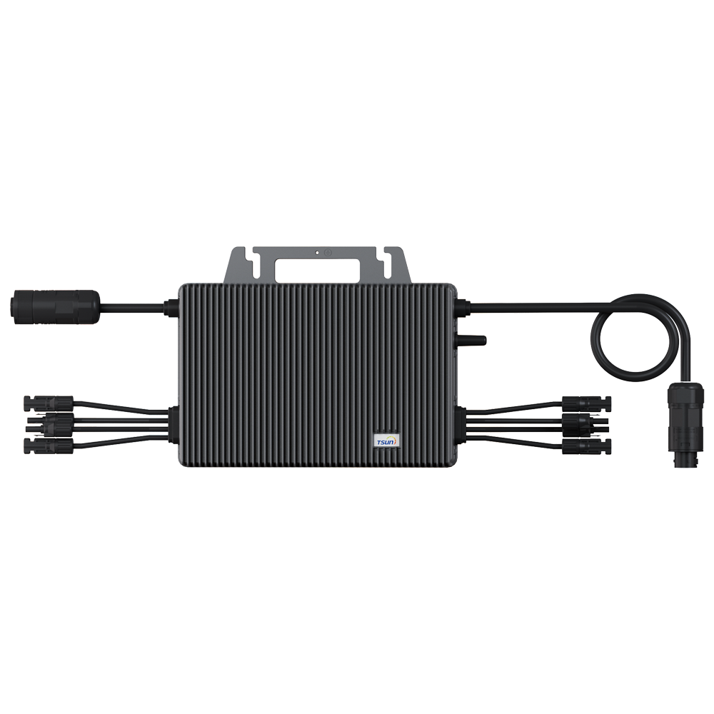 TSUN Microinverter - Effekt 2000W - 4 MPPT indgange / 4 paneler - IP67 - Wi-Fi kommunikationsmodul - Web og smartphone overvågning