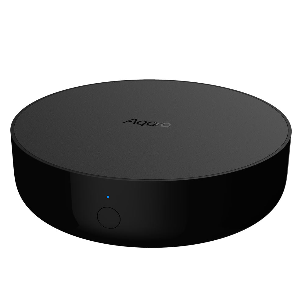 Aqara Hub M2 - WiFi / Thread / Zigbee / Bluetooth / Matter - HUB / Gateway - LAN forbindelse - Integreret højttaler / IR fjernbetjening - Understøtter Apple Homekit, Google, Alexa