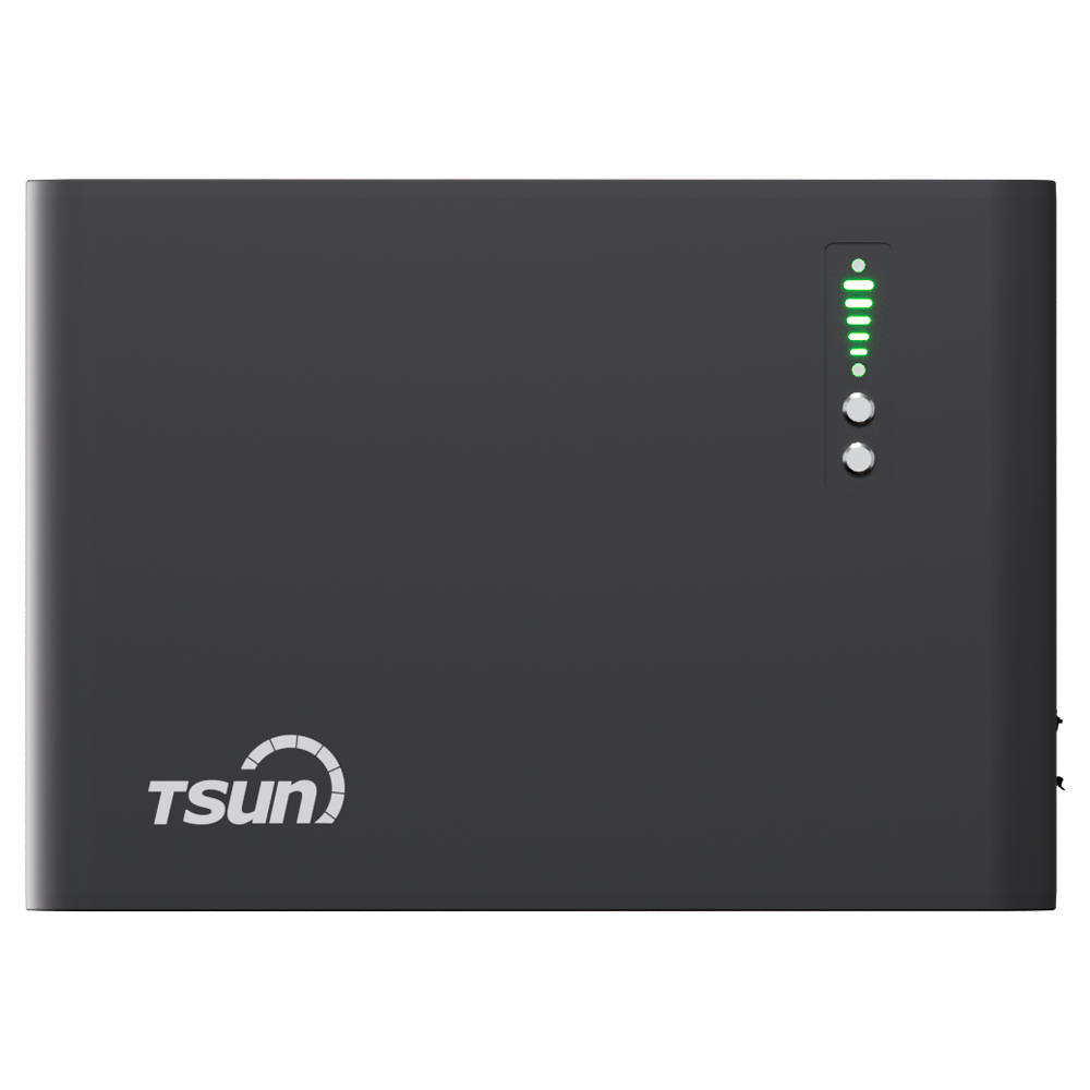 Enfaset alt-i-en inverter TSUN - Effekt 2000W - LiFePO4 batteri 2048Wh - Inverter, oplader og regulator - Udvidelig op til 10KWh - Til On-Grid, Off-Grid og UPS løsninger