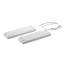 Ultra tynd FDP magnetkontakt - Speciel til træoverflader - Reed teknologi - 2-tråds system - ABS plastik cover - Til indendørs brug IP30 - Grade 2 godkendt