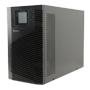 Online UPS - Effekt 3000VA/2700W - Indgang 200~240 VAC / Udgang 200~240 VAC - 4 overspendings-beskyttede udgange - Opladningstid 4~5 t - 6 forseglede bly-syre batterier (medfølger)