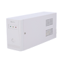 Enfaset Line Interactive UPS - Effekt 600VA/360W - Indgang 220~230VAC / Udgang 220~230 VAC - Opladningstid 6~8 t - Indgangsfrekvensområde 50/60 Hz - Batteri 12V/7Ah