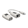 USB signalforlænger - Rækkevidde 50 m - Tillader 1 forbindelse:1